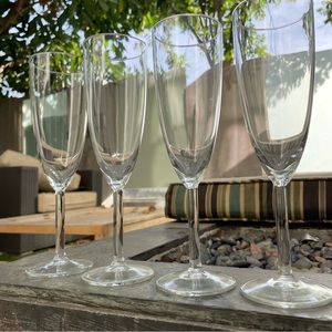 Champagne Flutes - Set of 4